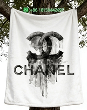 Chanel Throw Blankets